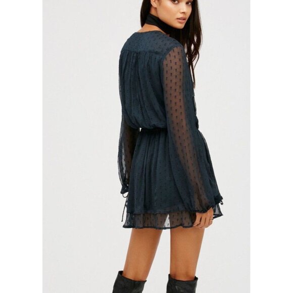Free People Daliah Womens Mini Dress Mini Small - Picture 1 of 6